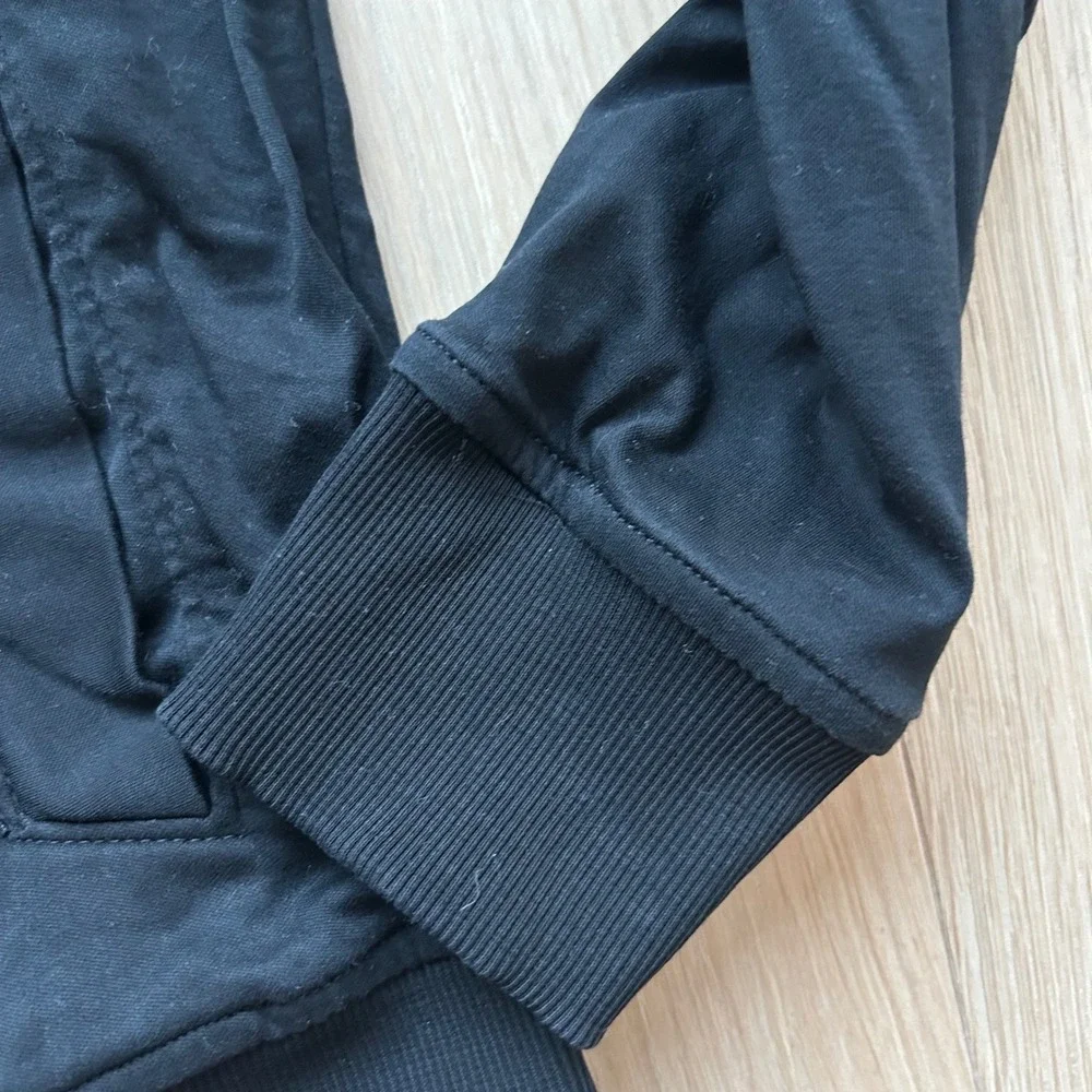 Banana Republic Factory Luxe‎ Touch Performance Bomber Jacket Black Mens Small